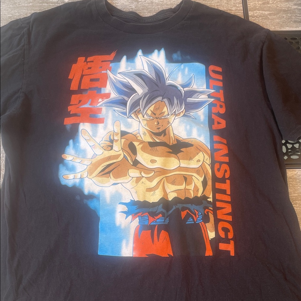 Ultra Instinct Anime Graphic Tee - Black